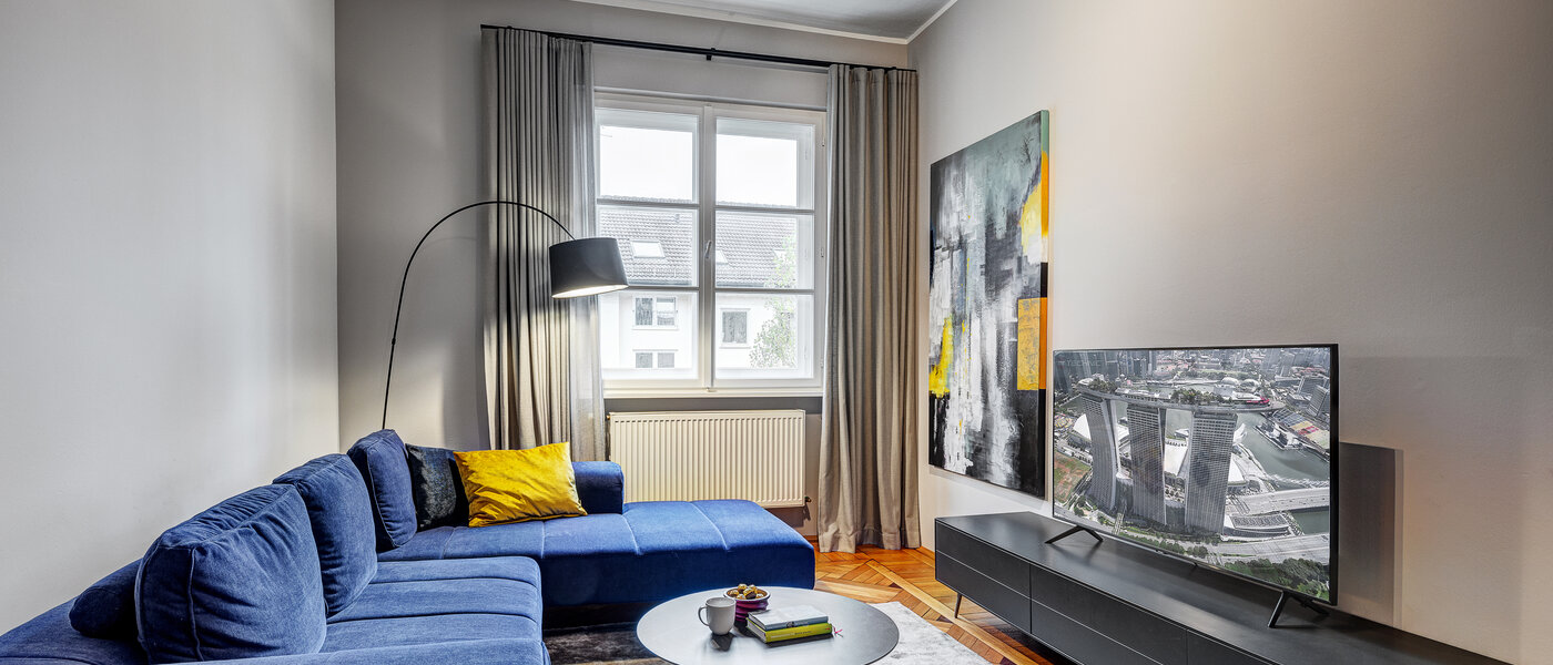 квартира München Haidhausen 01 жилое пространство 12796