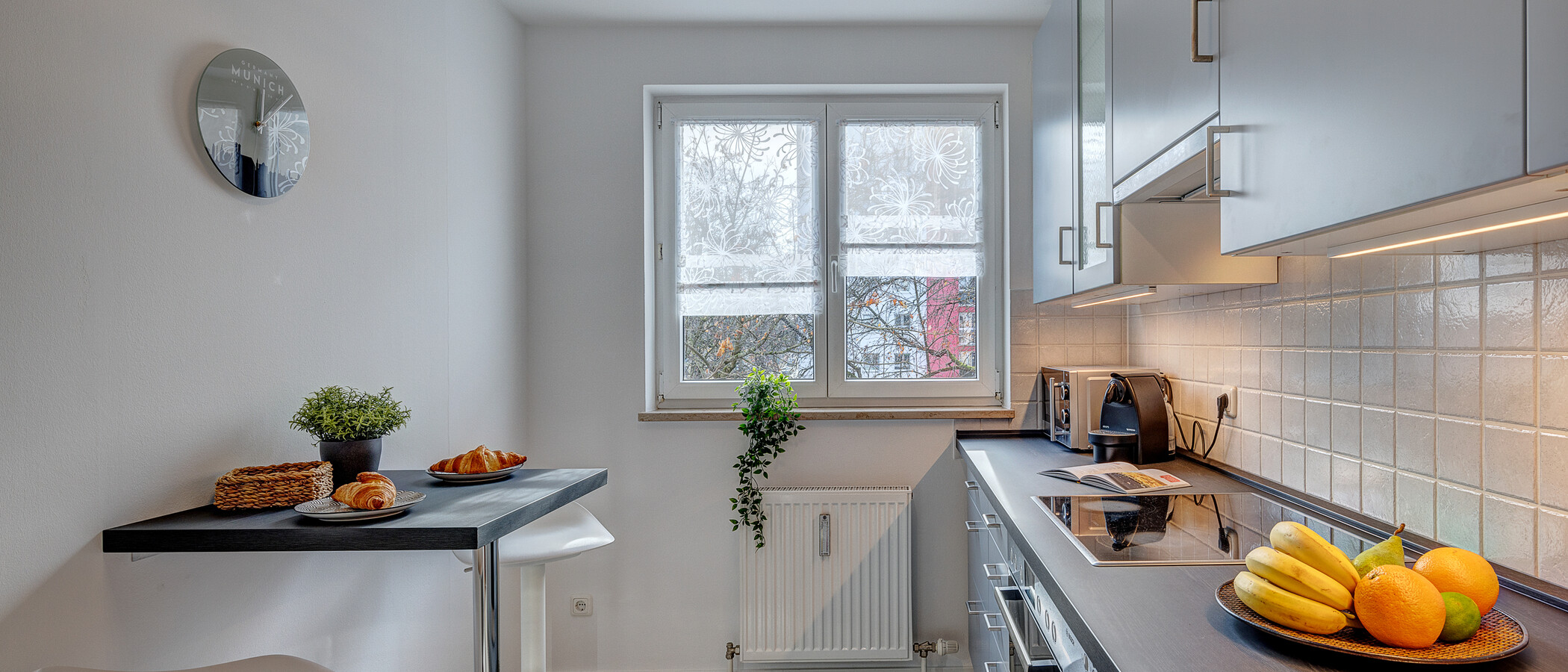 квартира München Moosach 01 кухня 12800