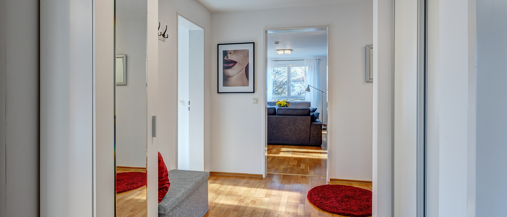 квартира München Moosach 04 коридор 12800