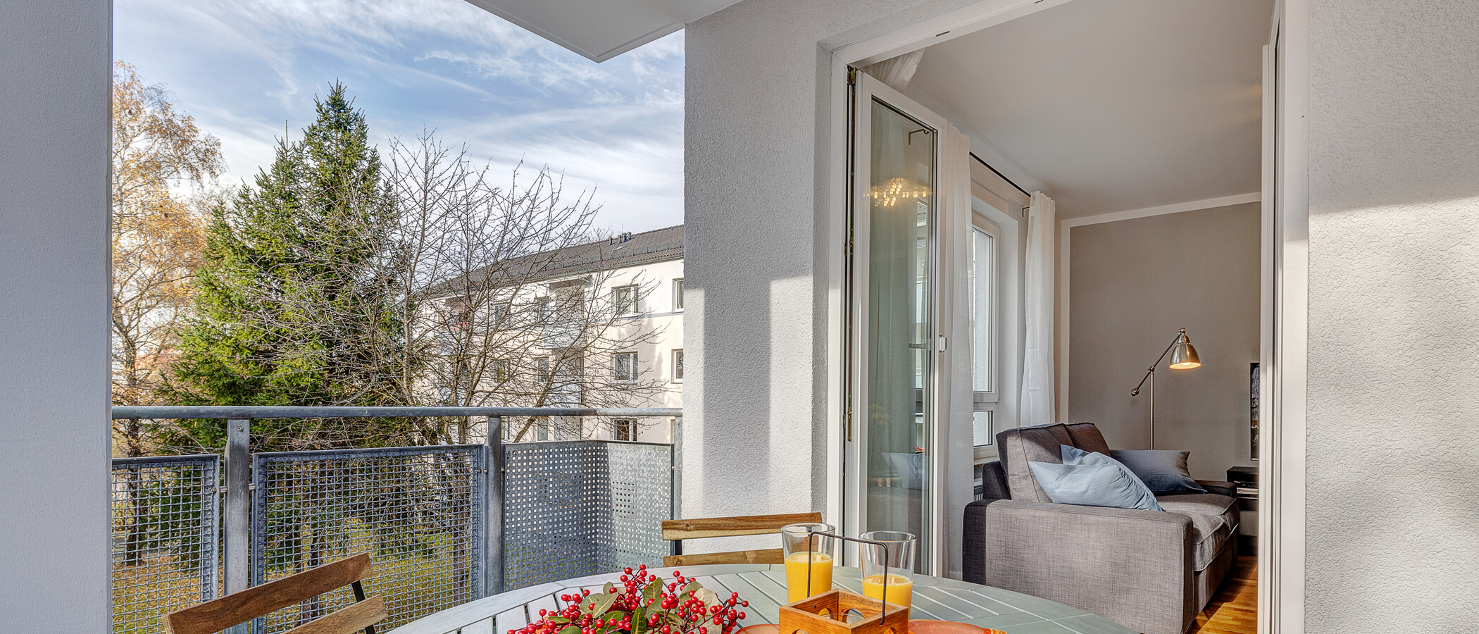 квартира München Moosach 03 балкон 12800