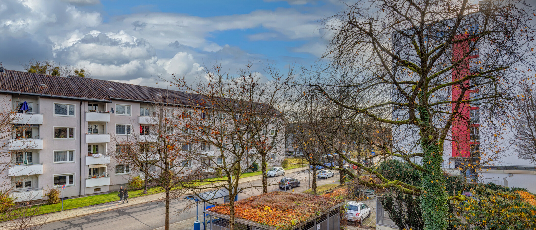 квартира München Moosach 02 вид из окна 12800