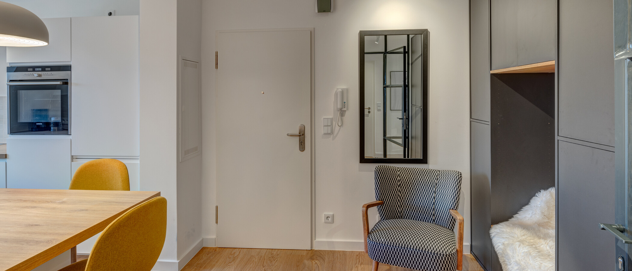 мансардная квартира München Thalkirchen 02 коридор 12801