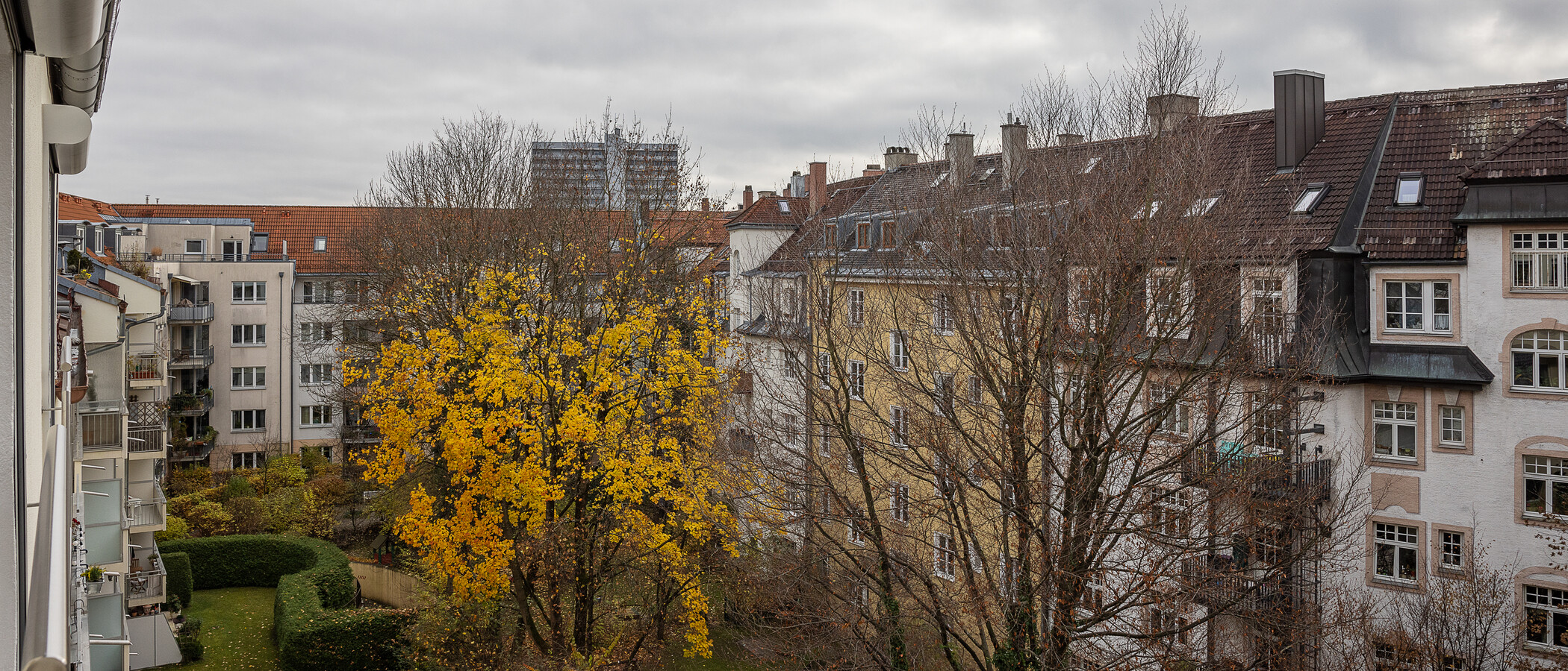 мансардная квартира München Thalkirchen 02 вид из окна 12801