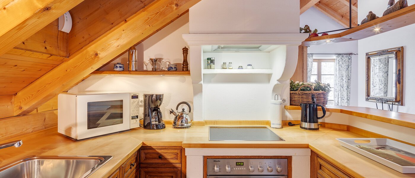 мансардная квартира Bad Heilbrunn 01 кухня 12824