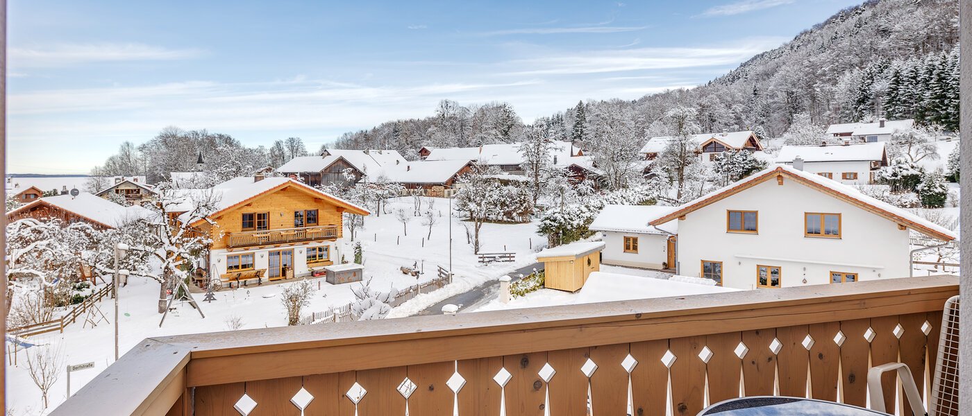 мансардная квартира Bad Heilbrunn 02 балкон 12824