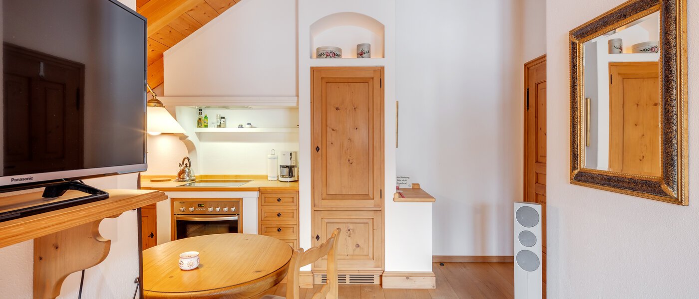 мансардная квартира Bad Heilbrunn 03 кухня 12826