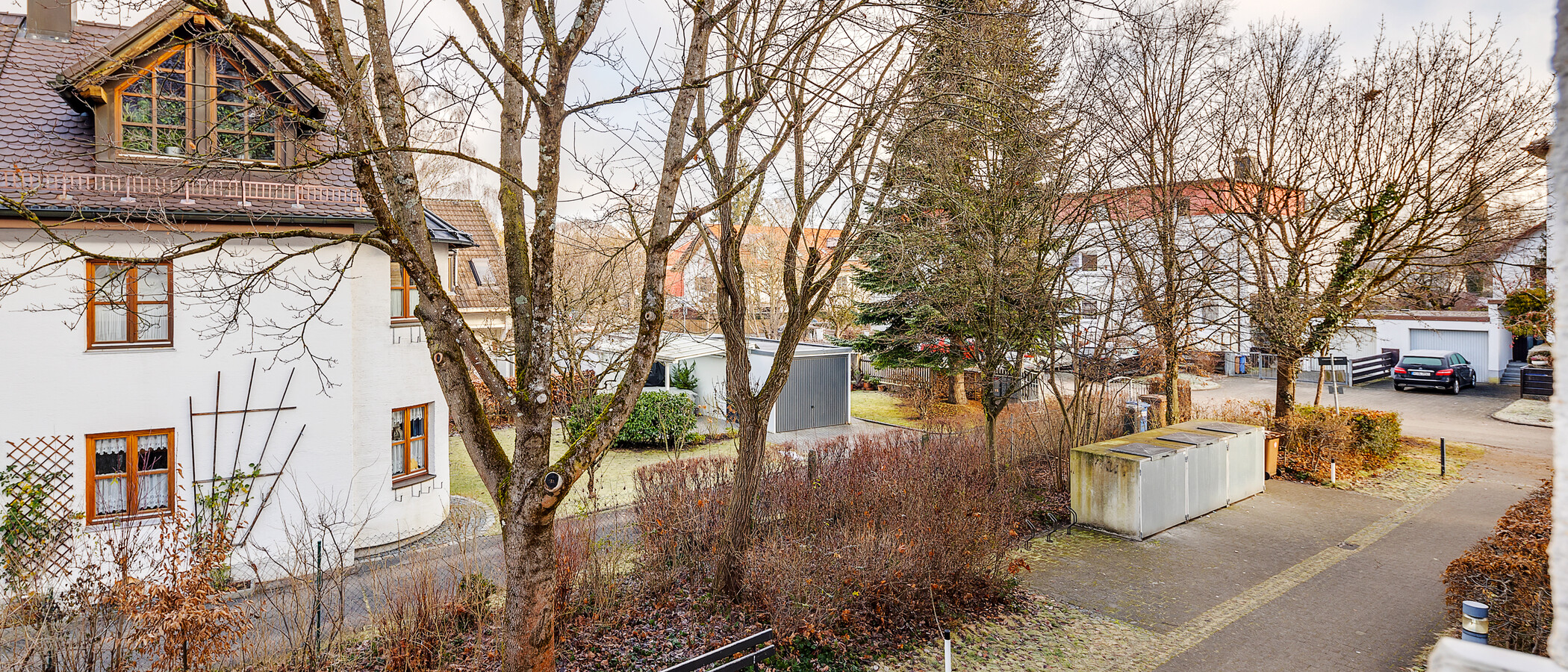 квартира München Altperlach 05 вид из окна 12835
