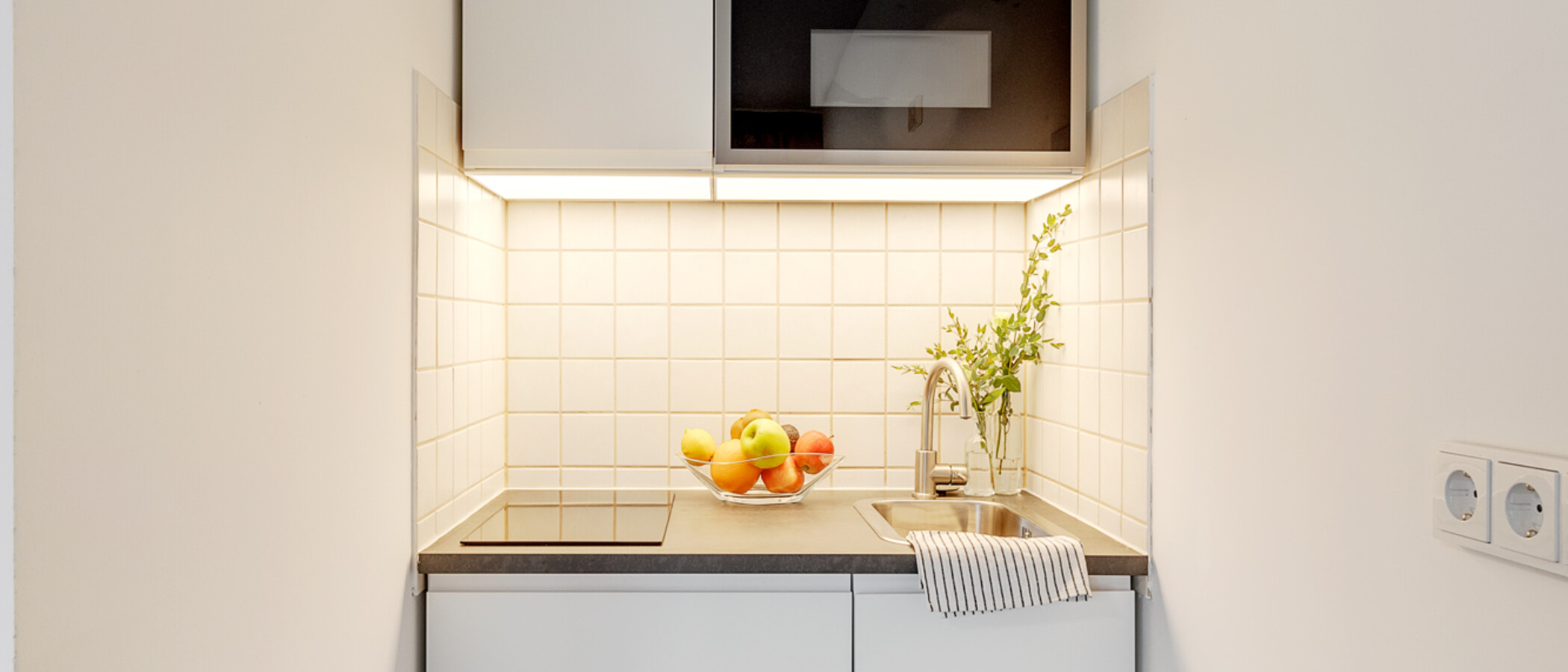 квартира München Neuhausen 02 кухня 12838