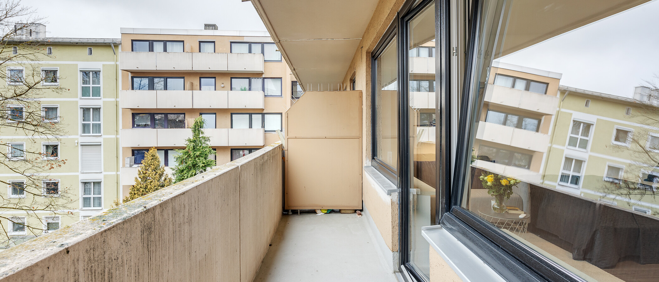 квартира München Neuhausen 01 балкон 12838