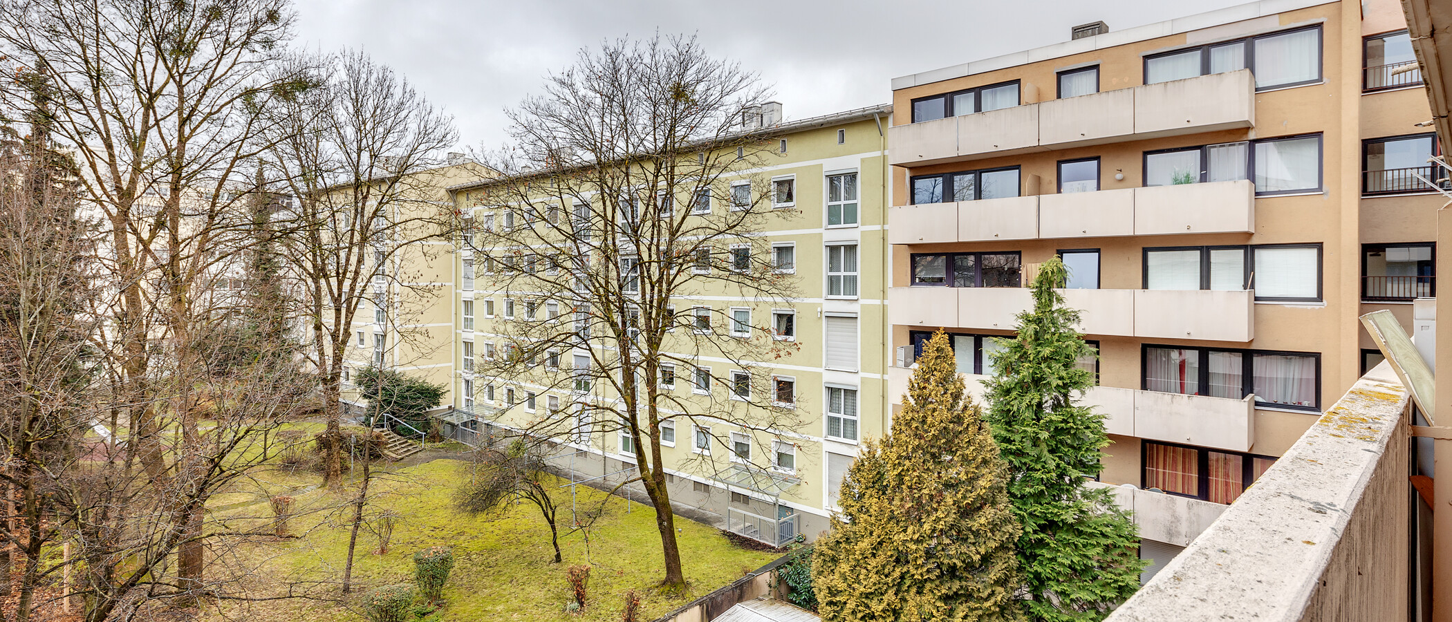 квартира München Neuhausen 02 вид из окна 12838