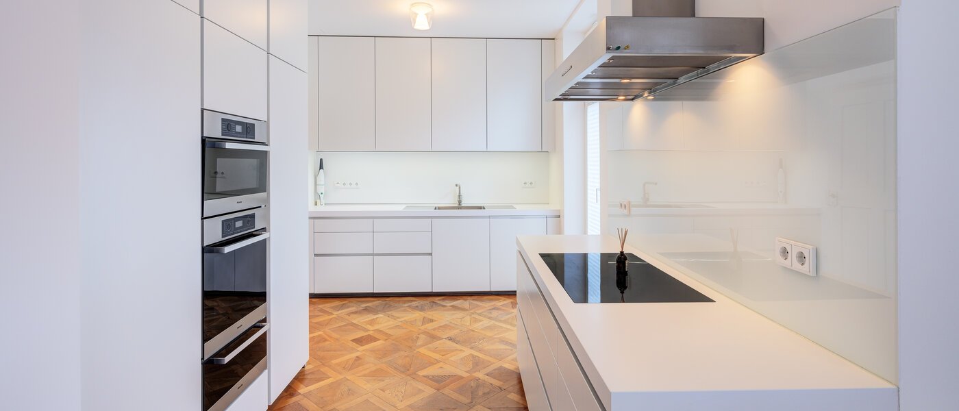 квартира München Nymphenburg 01 кухня 12846