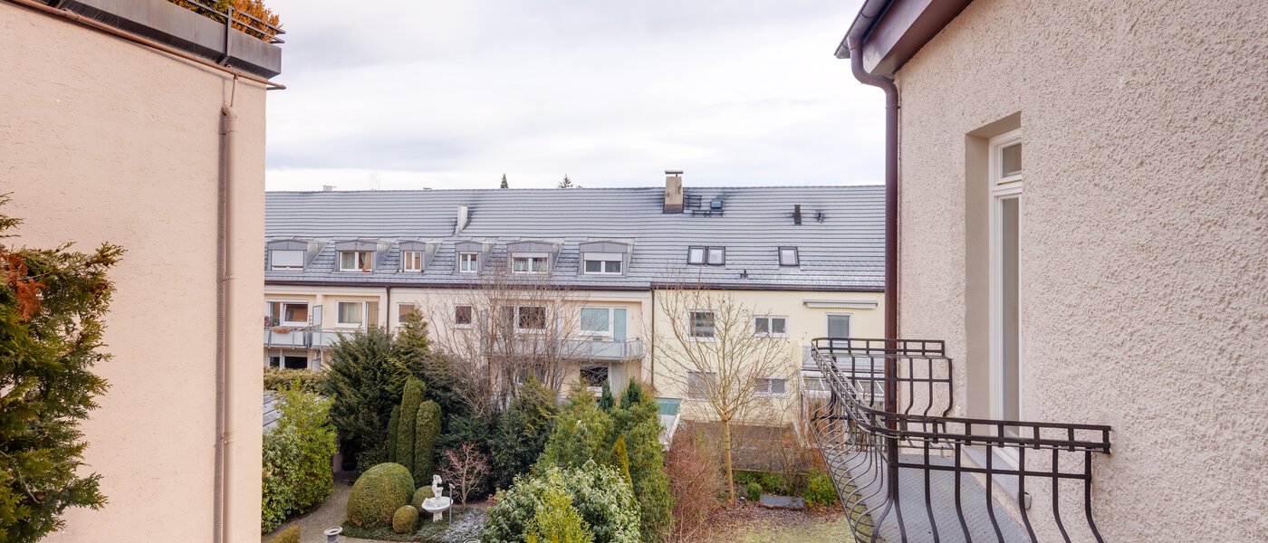 квартира München Nymphenburg 04 вид из окна 12846