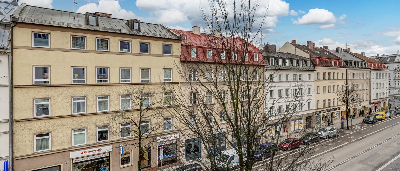 квартира München Haidhausen 02 вид из окна 12848