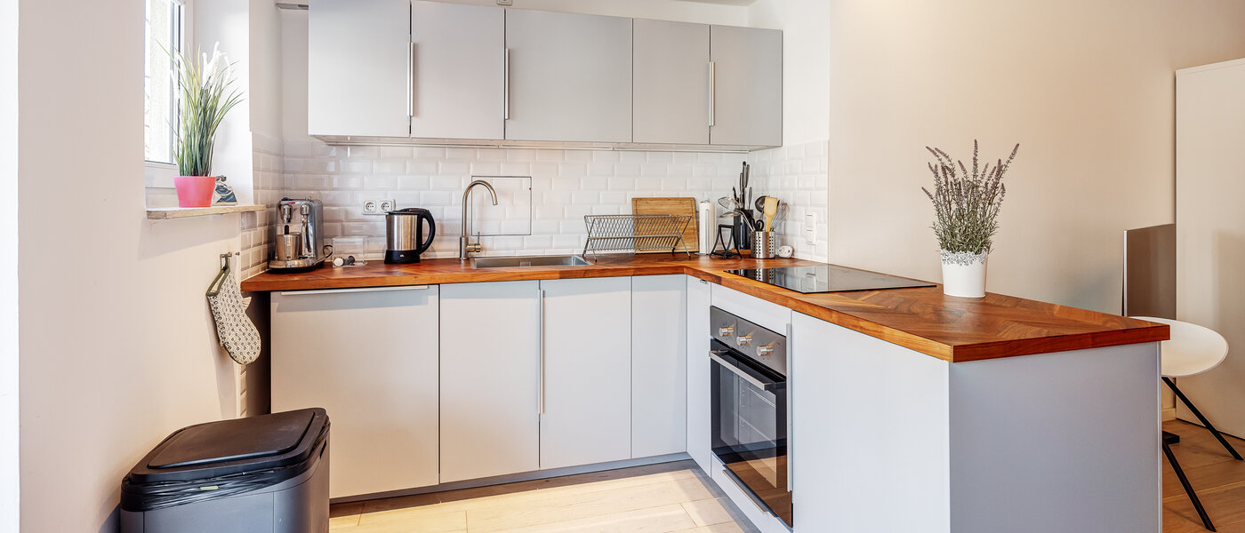 квартира München Untersendling 01 кухня 12857