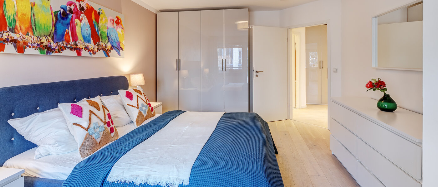 квартира München Untersendling 03 спальная комната 12857