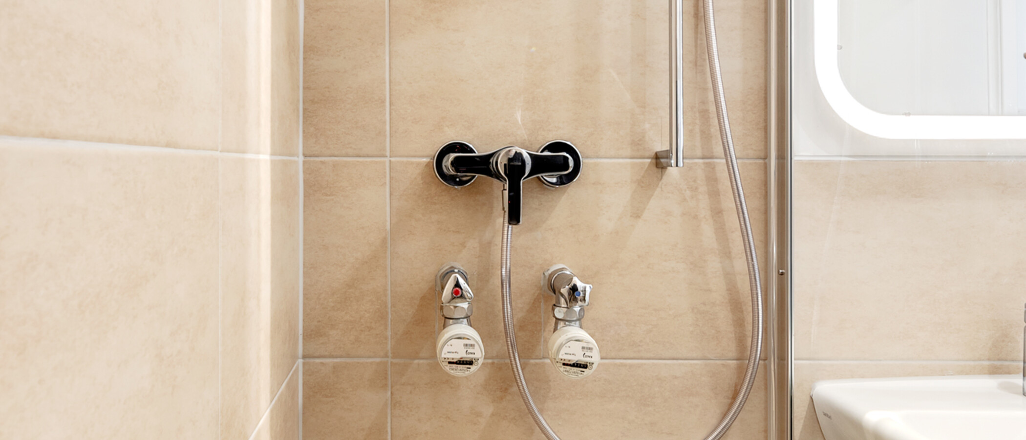 квартира München Olympiazentrum 02 ванная комната 12868