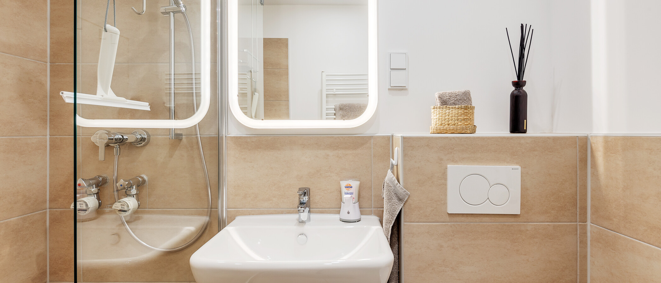 квартира München Olympiazentrum 03 ванная комната 12868