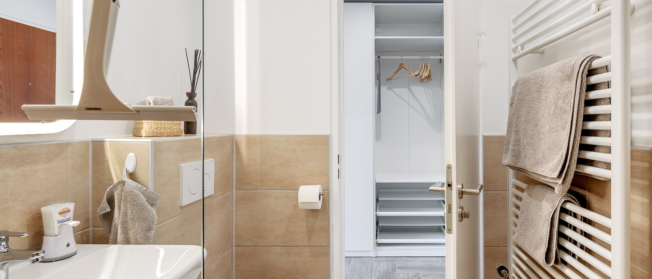 квартира München Olympiazentrum 04 ванная комната 12868