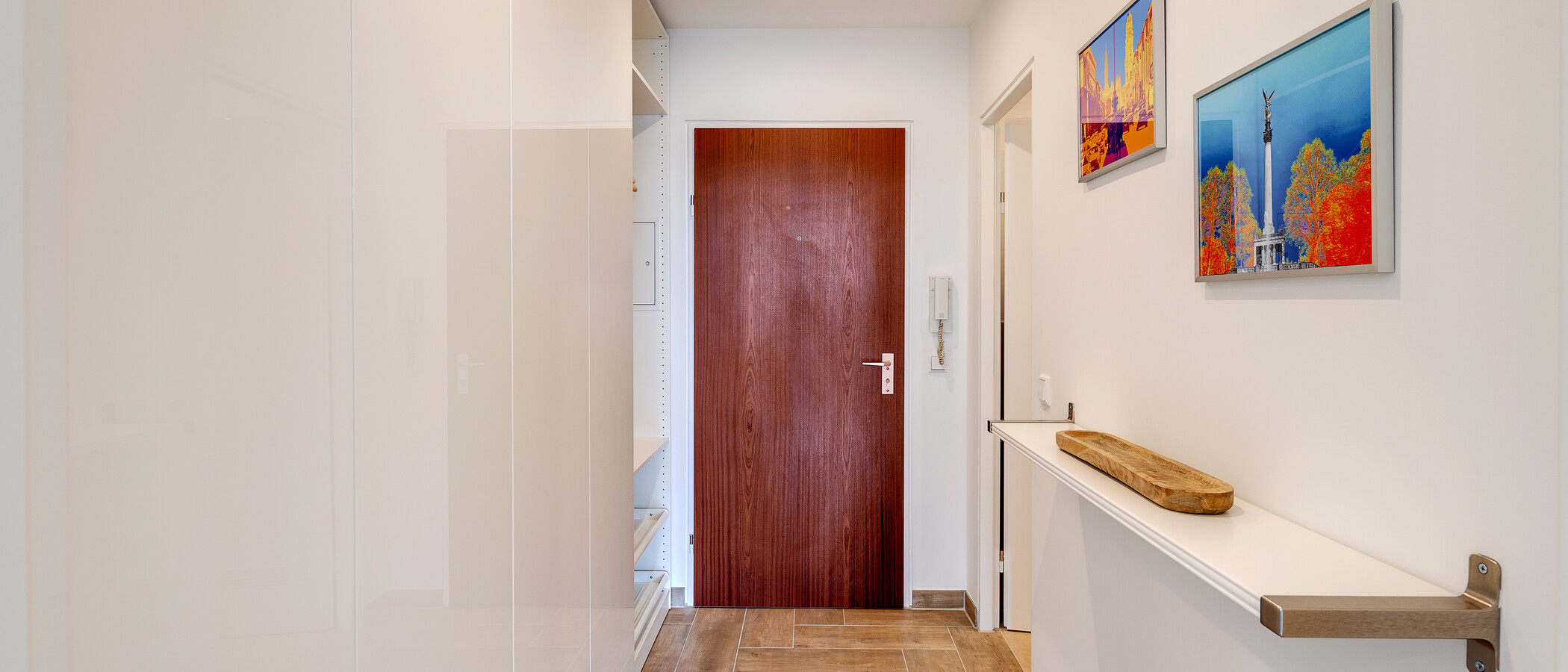 квартира München Olympiazentrum 01 коридор 12868