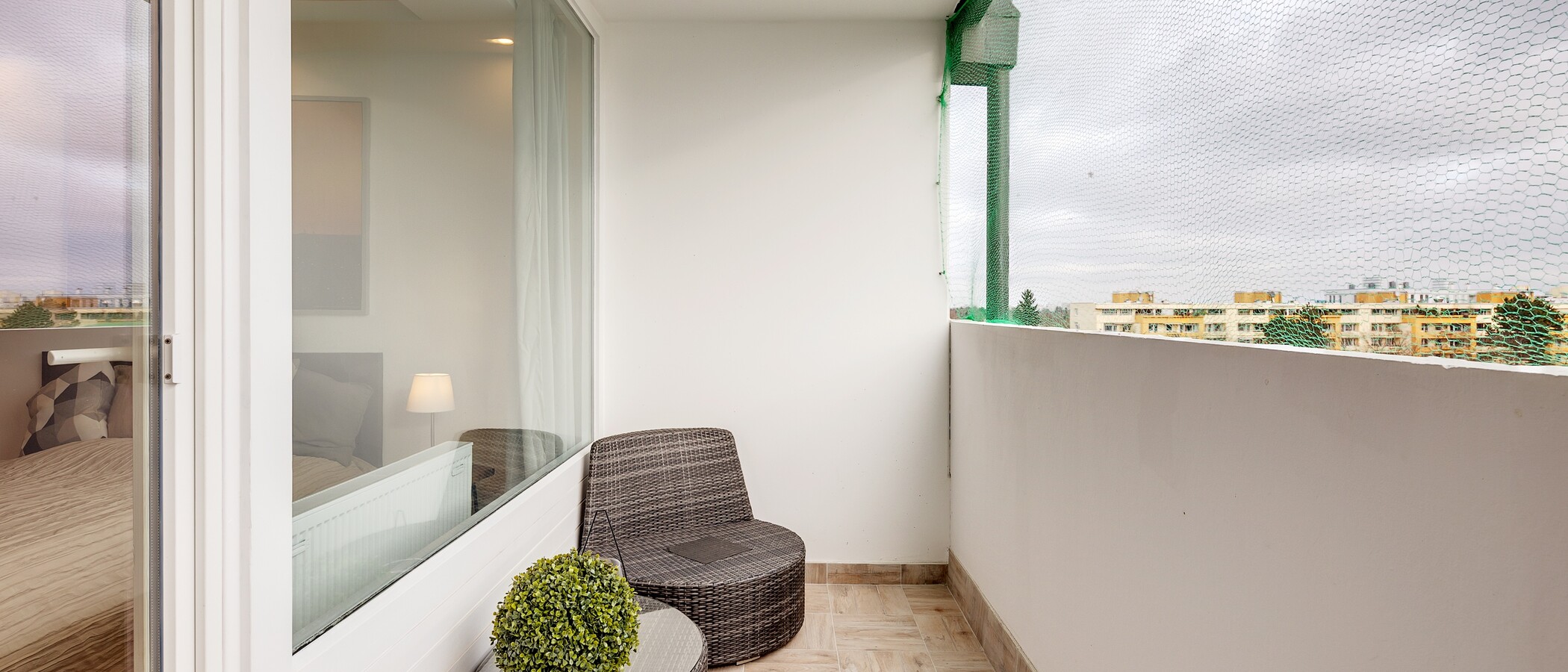 квартира München Olympiazentrum 01 балкон 12868