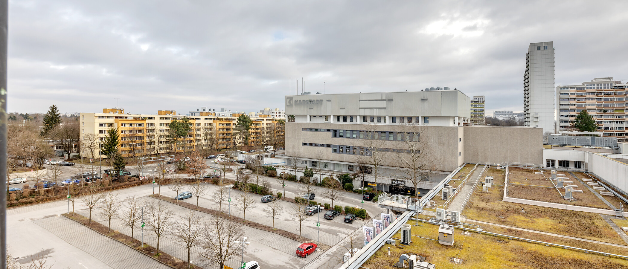 квартира München Olympiazentrum 01 вид из окна 12868