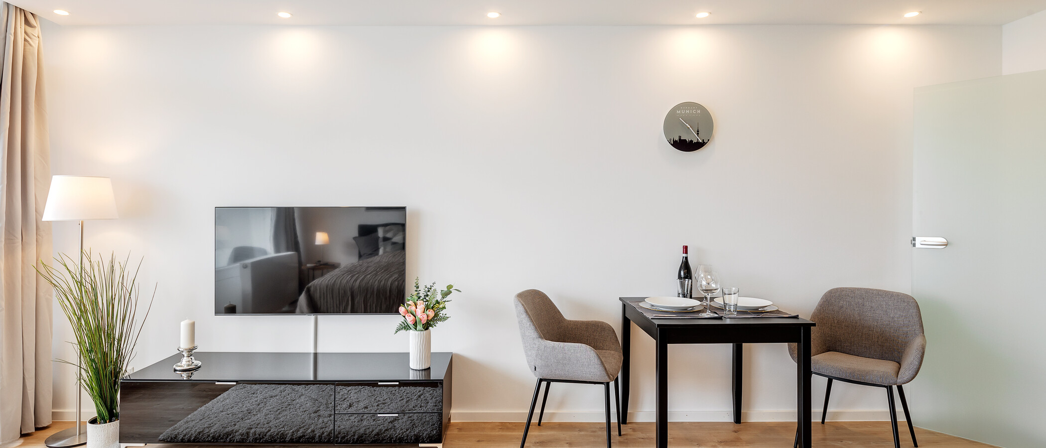 квартира München Olympiazentrum 02 жилое пространство 12868