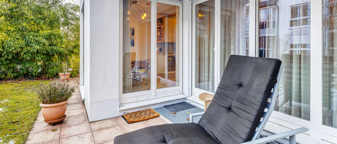 квартира с садом München Solln 01 терраса 12884