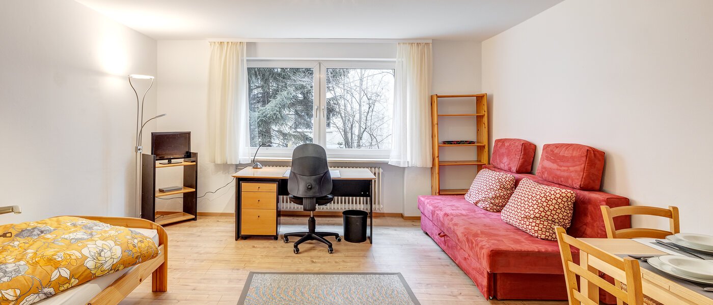 квартира München Maxvorstadt - Universitätsviertel 01 жилое пространство 12898