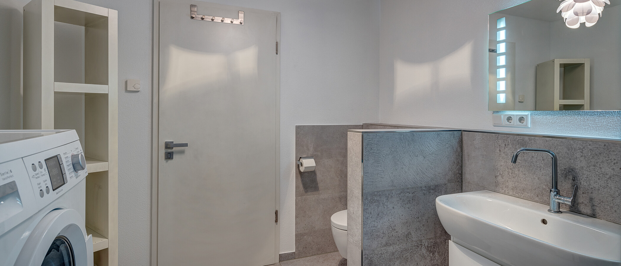 Половина двухквартирного жилого дома München Feldmoching 02 2-я ванная комната 12903