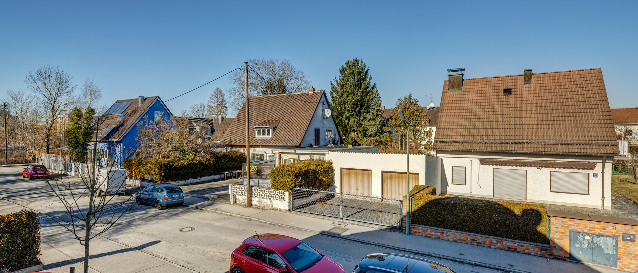 Половина двухквартирного жилого дома München Feldmoching 03 вид из окна 12903