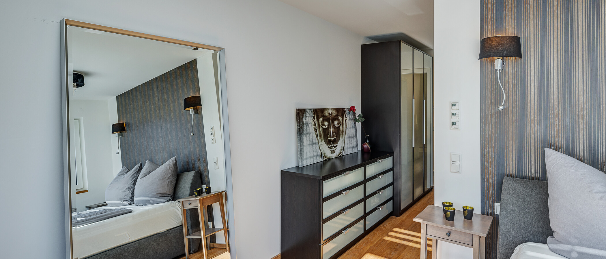 Половина двухквартирного жилого дома München Feldmoching 01 1-я спальная комната 12903