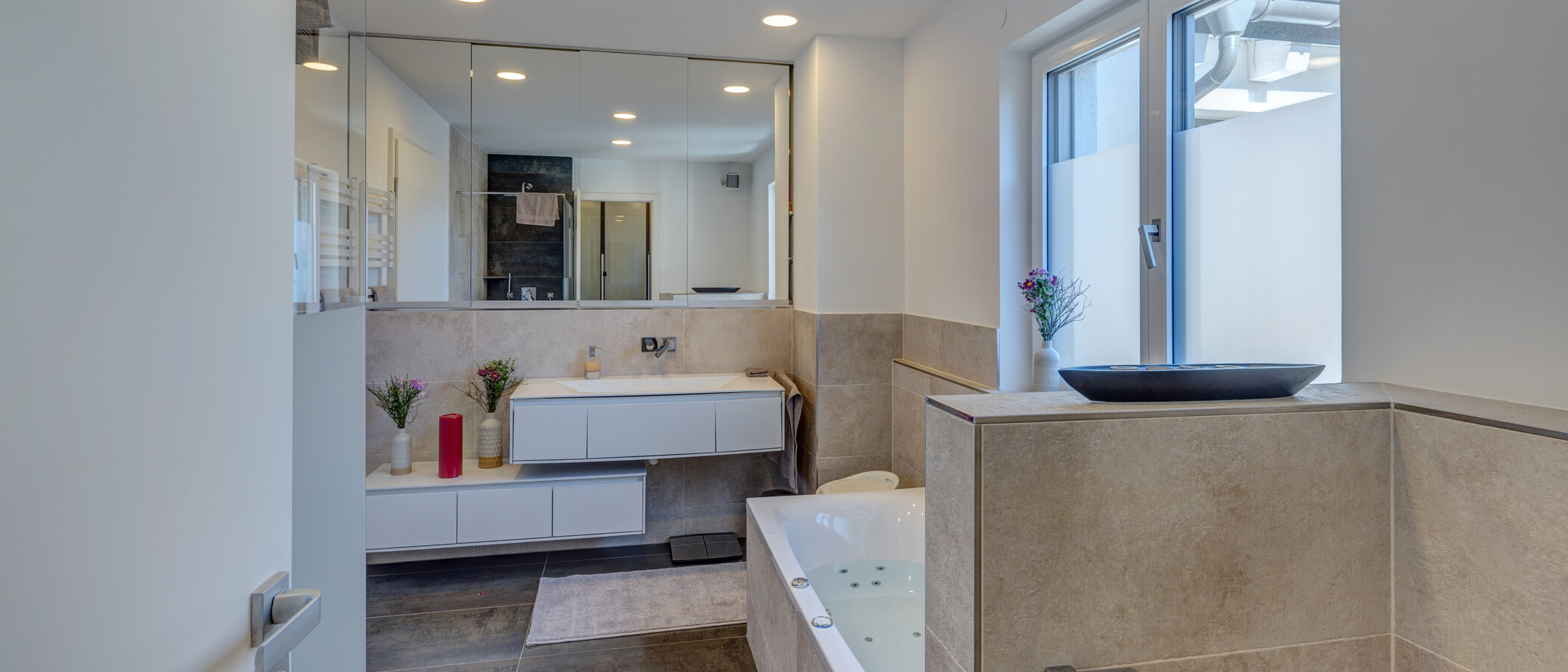 Половина двухквартирного жилого дома München Feldmoching 02 1-я ванная комната 12903