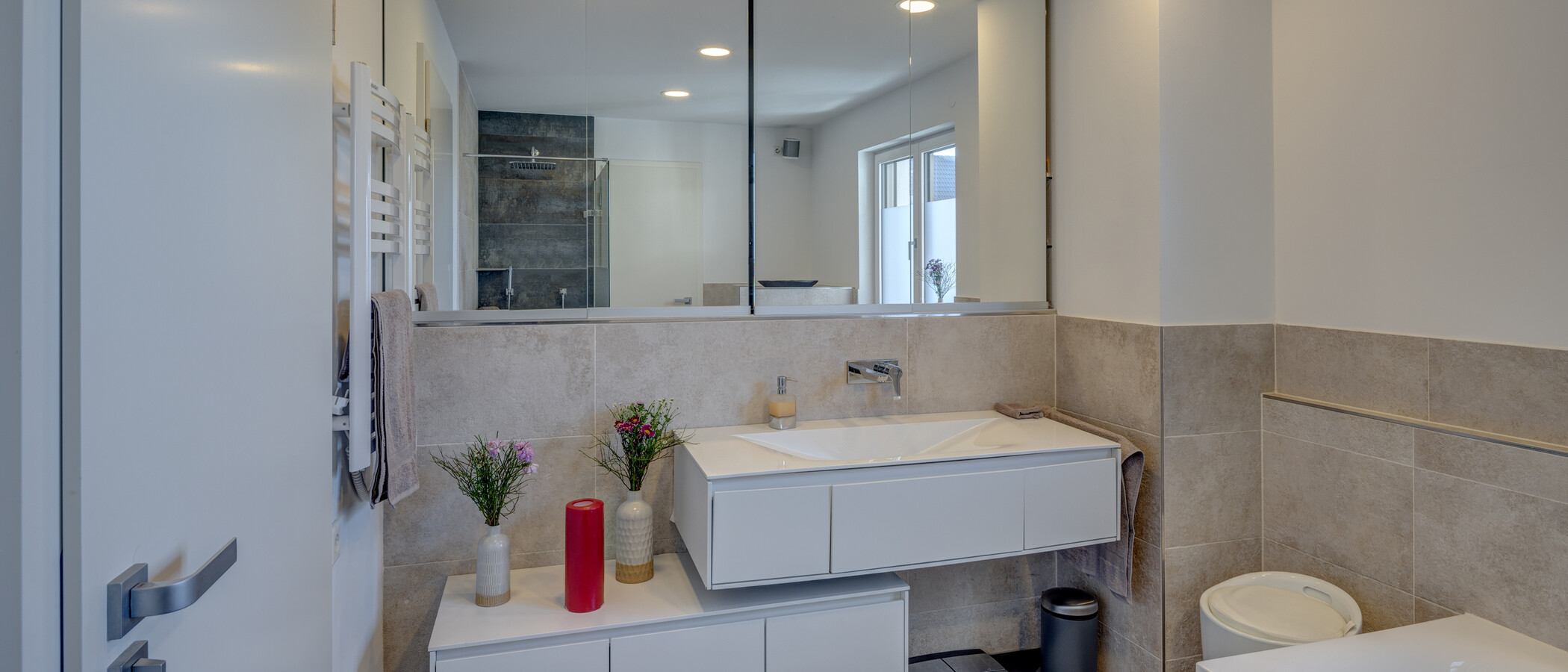 Половина двухквартирного жилого дома München Feldmoching 06 1-я ванная комната 12903