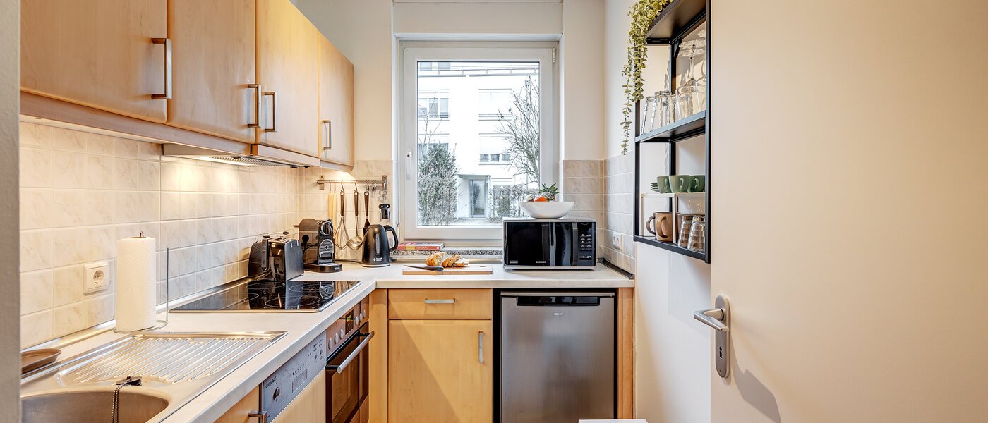 квартира München Feldmoching 01 кухня 12910