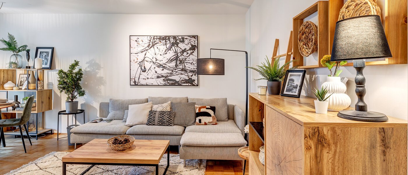 квартира München Feldmoching 01 жилое пространство 12910