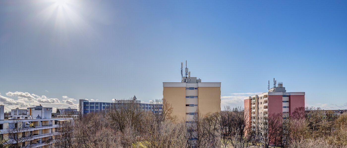 квартира München Moosach 01 вид из окна 12918