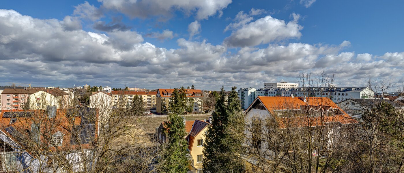 квартира München Moosach 05 вид из окна 12918