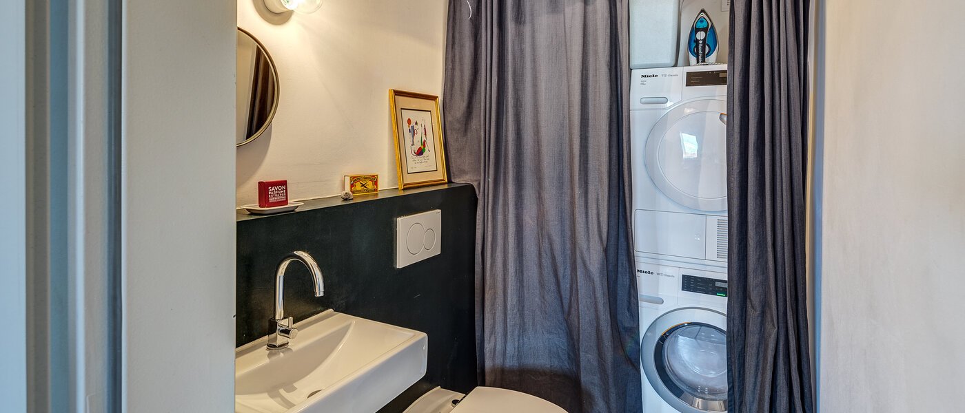 квартира München Moosach 02 гостевой туалет 12918