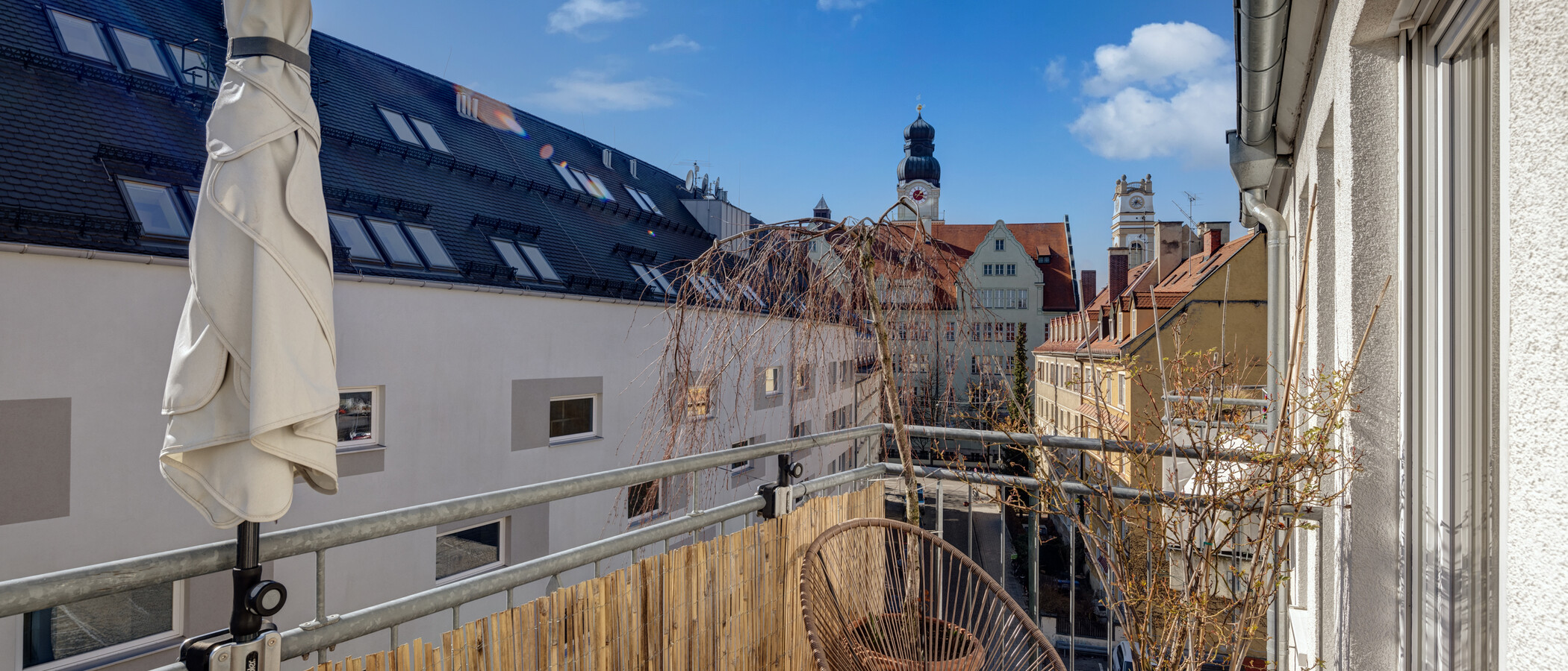 квартира München Untersendling 02 балкон 12922