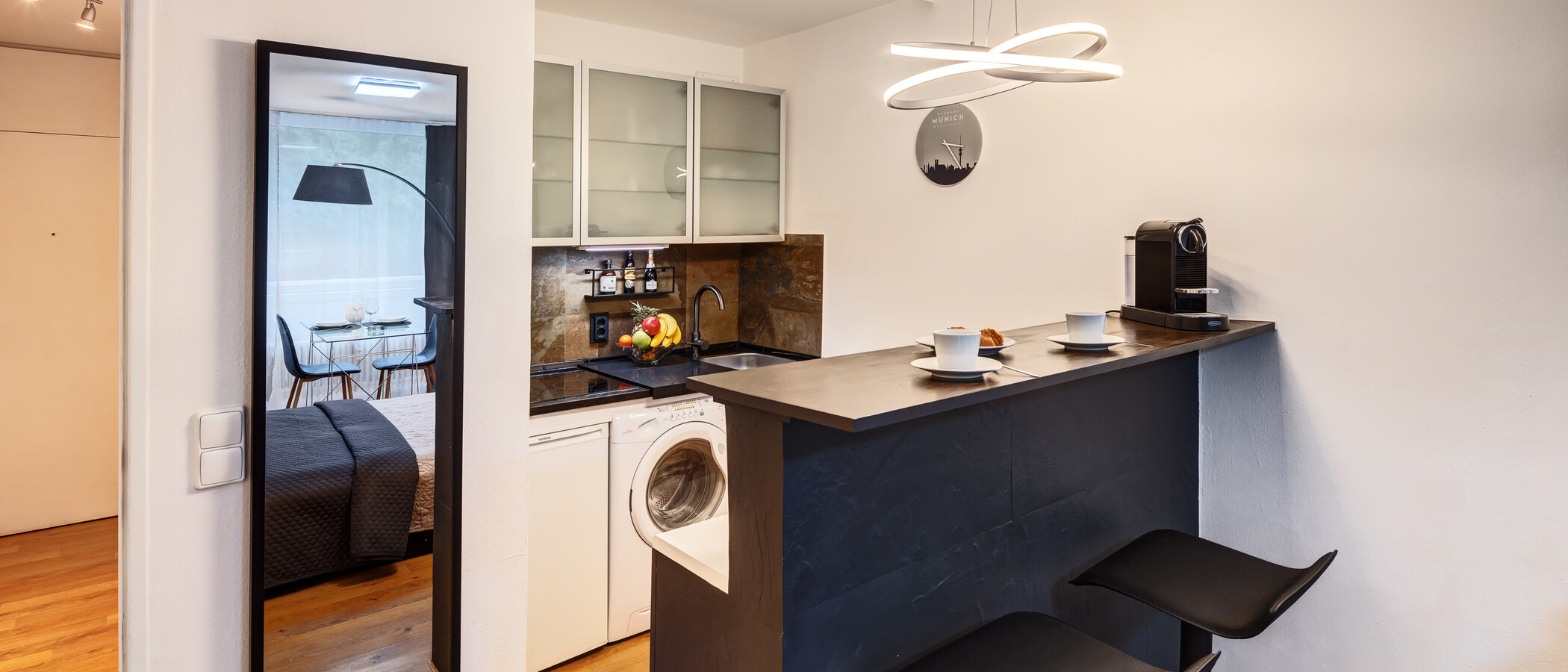 квартира München Maxvorstadt 02 кухня 12925