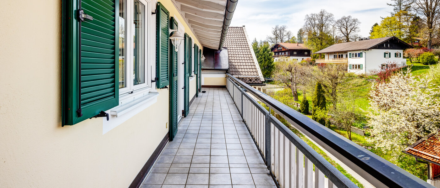 квартира Gmund am Tegernsee 01 балкон 12939