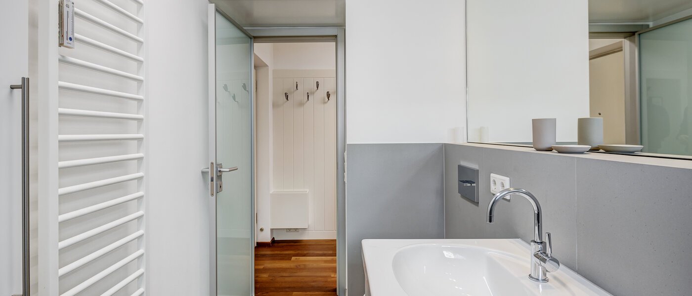 квартира München Altbogenhausen 03 ванная комната 12943