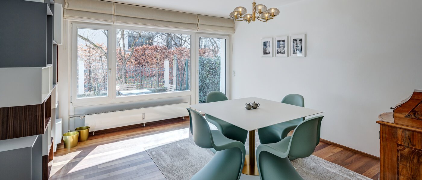 квартира München Altbogenhausen 01 обеденная зона 12943