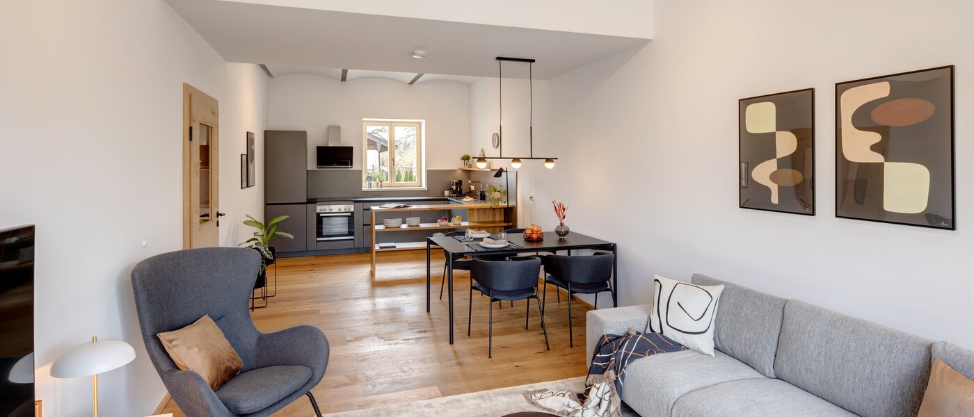 квартира Gmund am Tegernsee 04 жилое пространство 12955