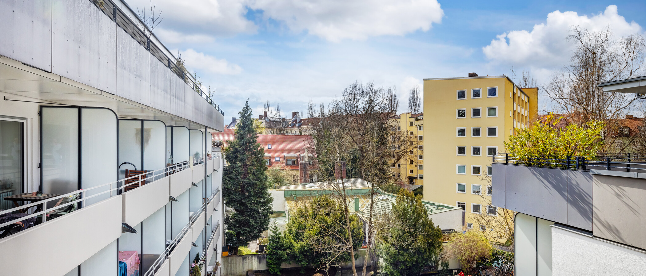 квартира München Au 01 вид из окна 12962