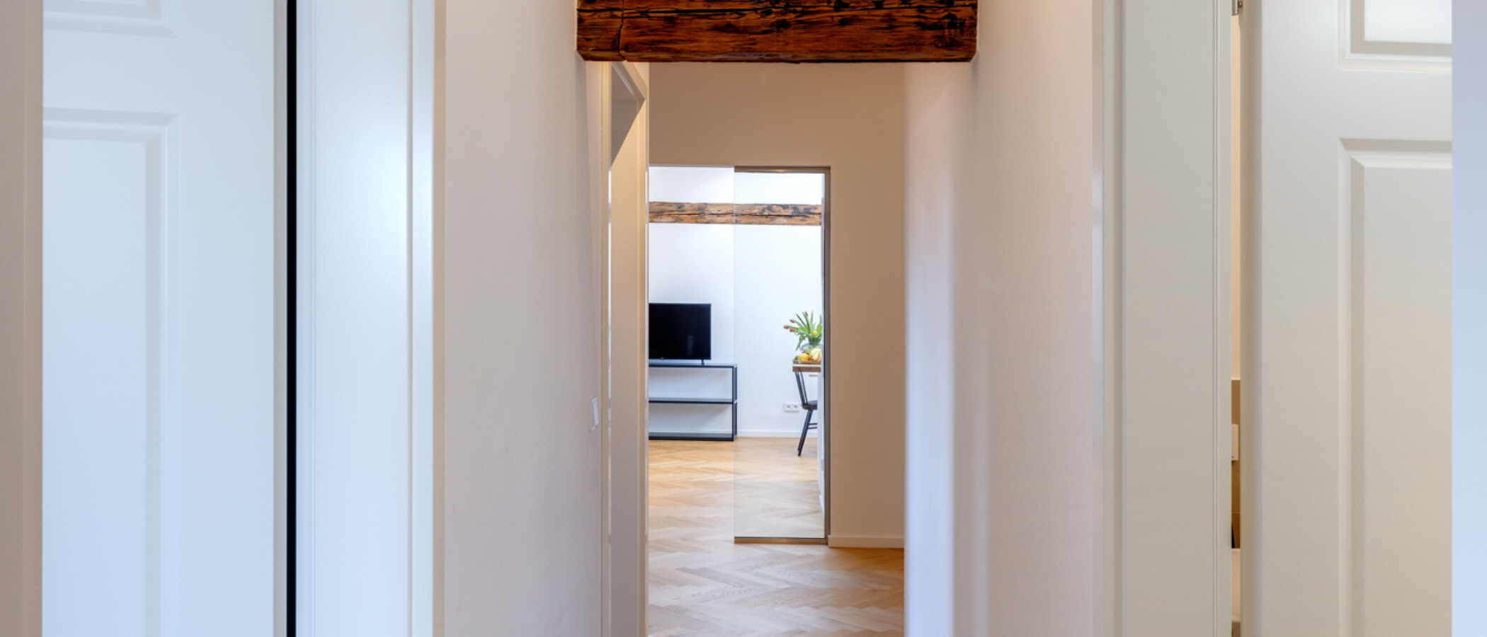 мансардная квартира München Glockenbachviertel 05 коридор 12963