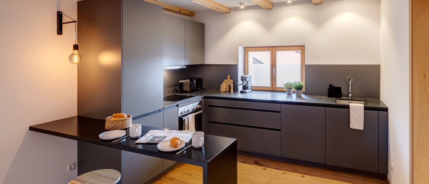 квартира-галерея Gmund am Tegernsee 01 кухня 12967