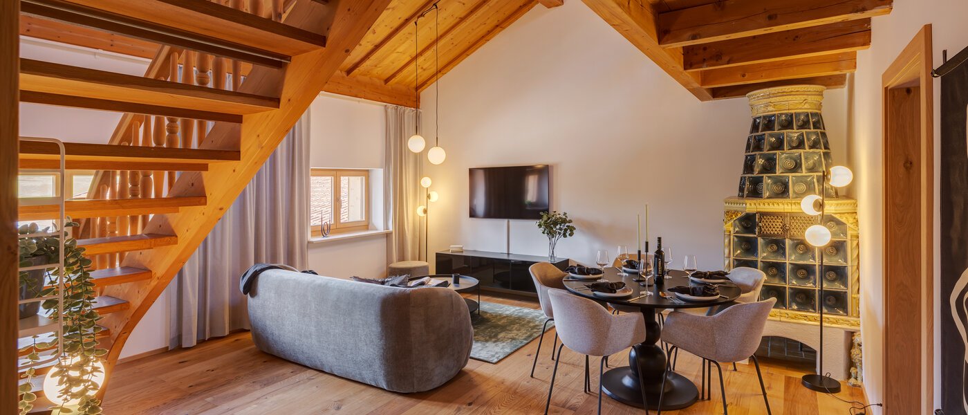 квартира-галерея Gmund am Tegernsee 01 жилое пространство 12967