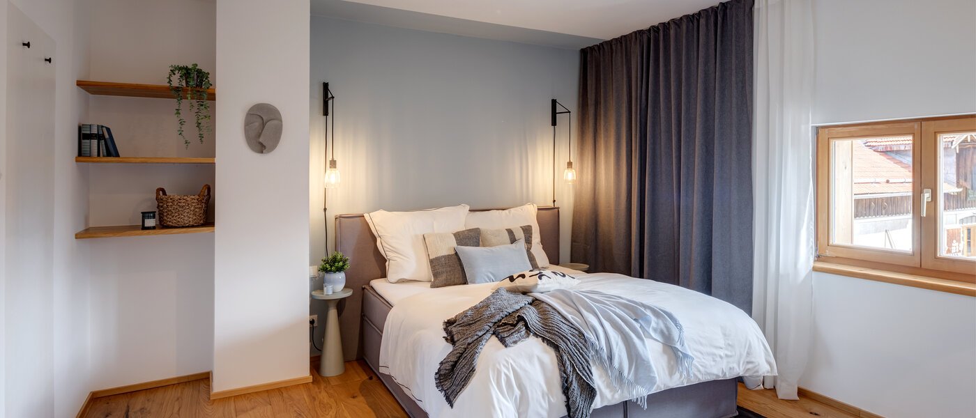 квартира-галерея Gmund am Tegernsee 01 1-я спальная комната 12967