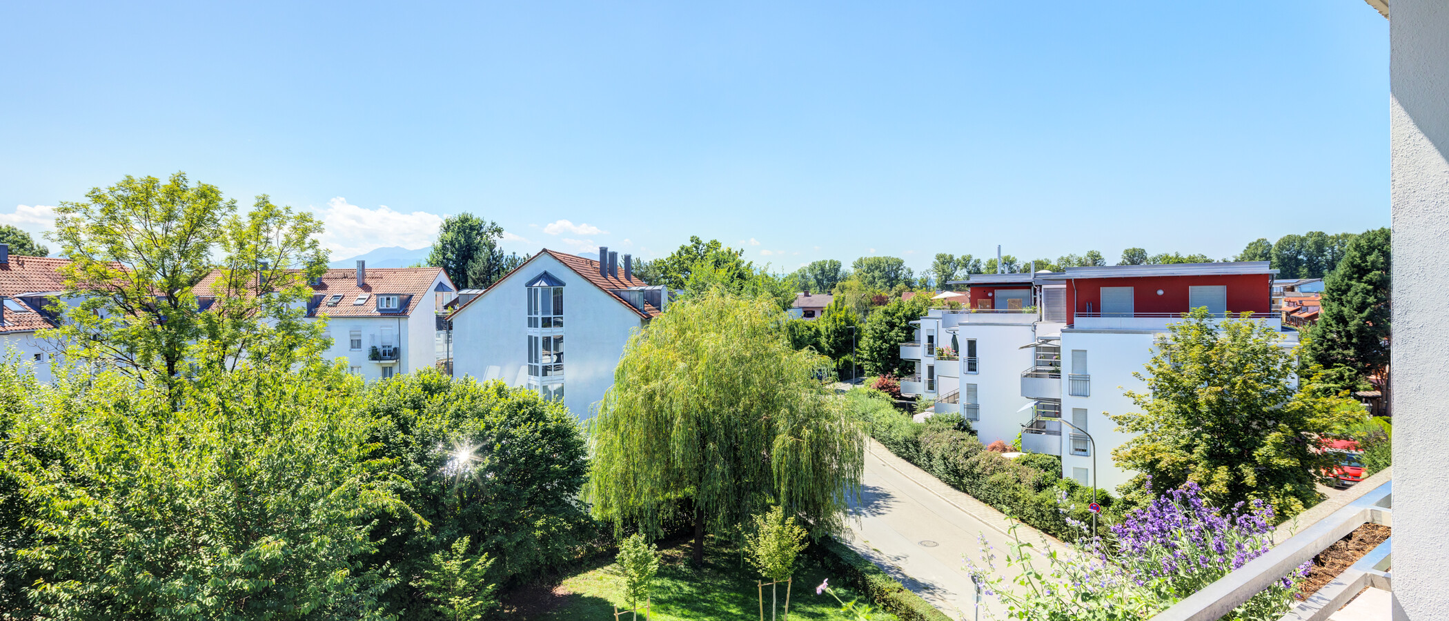квартира Rosenheim 02 вид из окна 12969